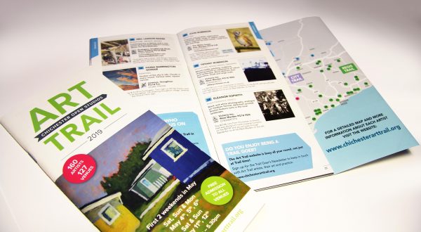 Chichester Art Trail Brochure Design