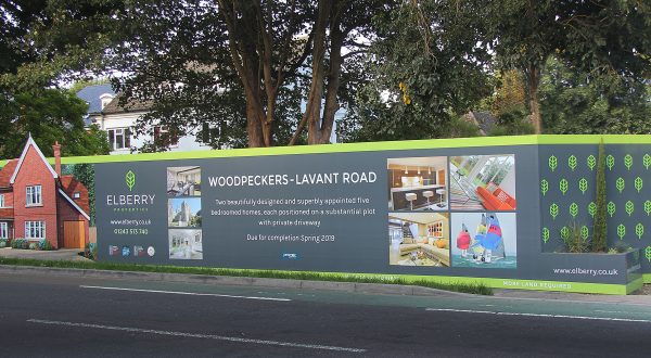 hoarding and sign design